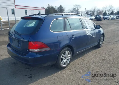 2011 Volkswagen Jetta Sportwagen 2.0L Tdi из США, поврежденный, VIN 3VWML7AJ2BM633024